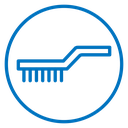 Wire brush icon