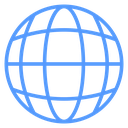 Wireframe Globe icon