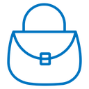 Woman purse icon