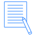 Writing Pen Document icon