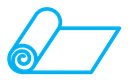 Yoga mat icon