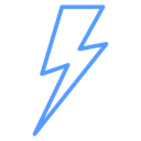 Zigzag Lightning Bolt icon
