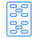 Zigzag Pill Blister icon