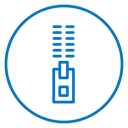Zipper tool icon