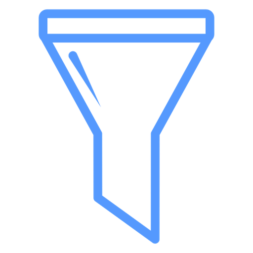 Filter color outline icon