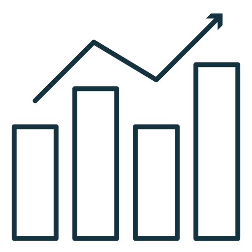 Stagflation 2 color outline icon