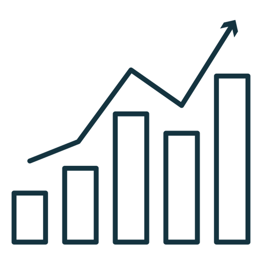 Stagflation color outline icon