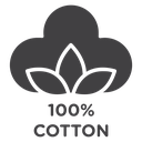 100% cotton 2 icon