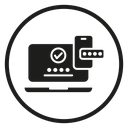 2FA Multifactor verification icon