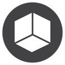 3D Isometric Cube icon