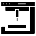 3D printer icon