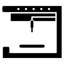 3D printer icon