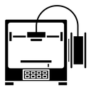 3D printer icon