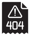 404 error 2 icon