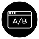 A B test icon