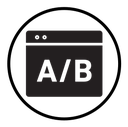 A B test icon