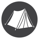 A-Frame Camping Tent icon