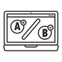 AB testing 2 icon