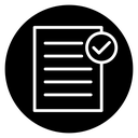 Accept document icon