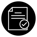 Accept document icon