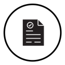 Accept document icon