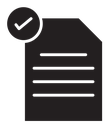 Accept document icon