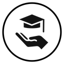 Accessible or free education icon