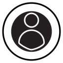 Account Avatar Circle Black Filled icon