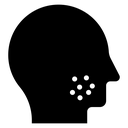 Acne Face Profile icon