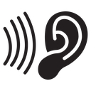 Active listening icon