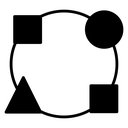 Adaptation Black Filled icon