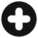 Add Black Filled icon