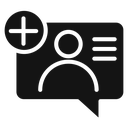 Add chat icon
