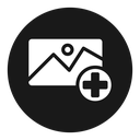 Add photos icon