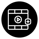 Add video icon