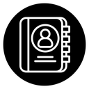 Address book icon