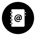 Address book icon