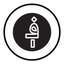 Afghan afghani currency icon