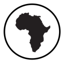 Africa map icon