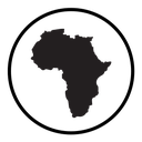 Africa map icon