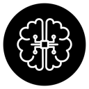 AI brain icon