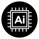 AI chip icon