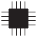 AI chip icon