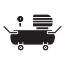 Air compressor icon