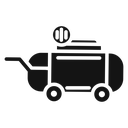 Air compressor pump icon
