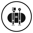 Air compressor pump icon