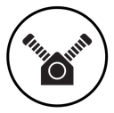 Air compressor pump icon