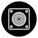 Air exhauster icon