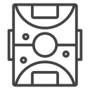 Air hockey icon