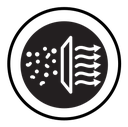 Air purification icon